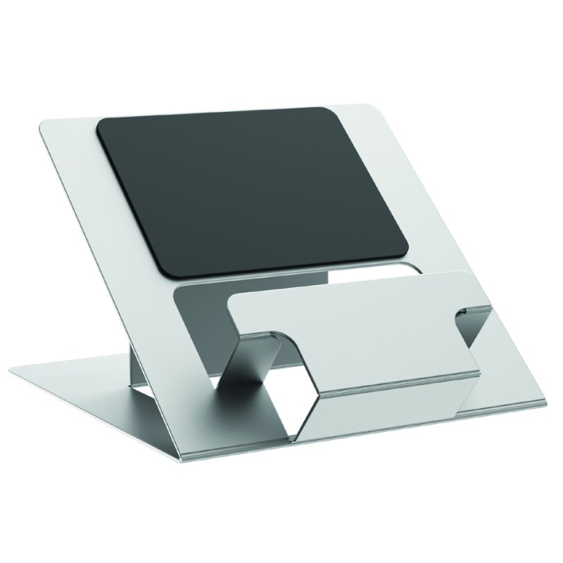 Fellowes support pour notebook Hylyft, aluminium, argent, jusqu'à 18 pouces