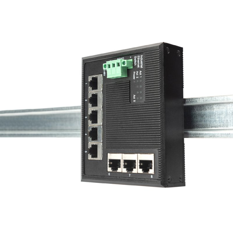 DIGITUS gigabit network switch, 8 ports, 10/100/1000Base-TX