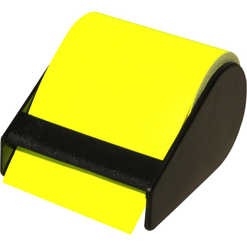 RNK Verlag bloc-notes adhésifs recharge, rose néon, 60 mm × 10 m, recharge