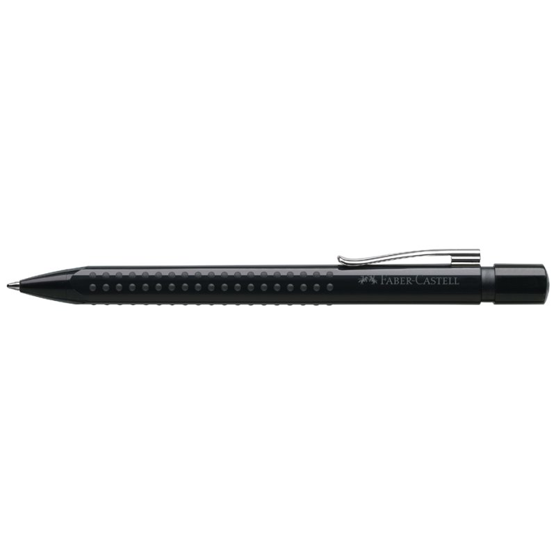 Faber-Castell stylo bille GRIP 2010, blanc, triangulaire, 0,6 mm
