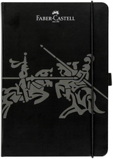 Faber-Castell notitieboek A5, geruit, roze, 194 pagina's