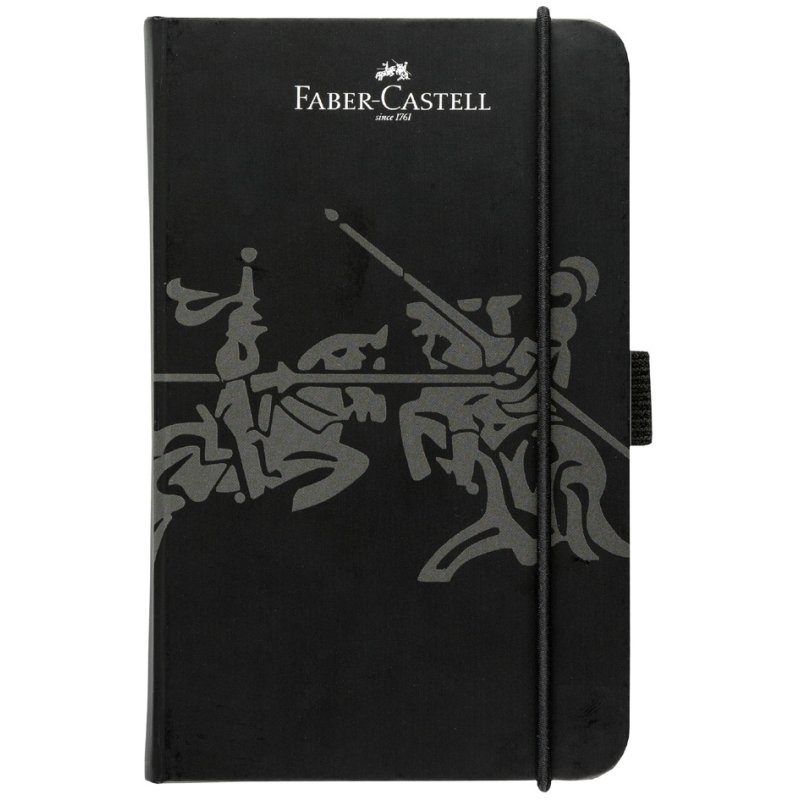 Faber-Castell carnet A6, quadrillé, bleu clair, 194 pages