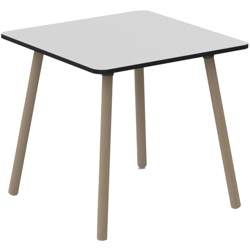 PAPERFLOW bistro table PALOMBA, round, black