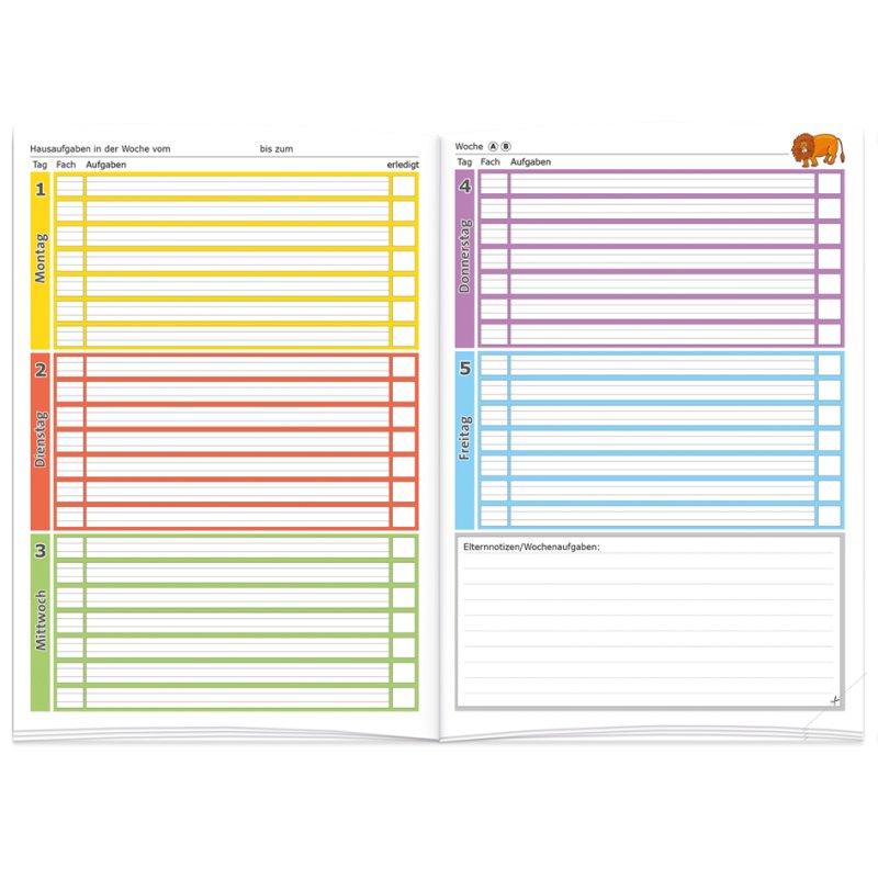 ROTH work book Compass, green, 4th school year, A5, 104 pages