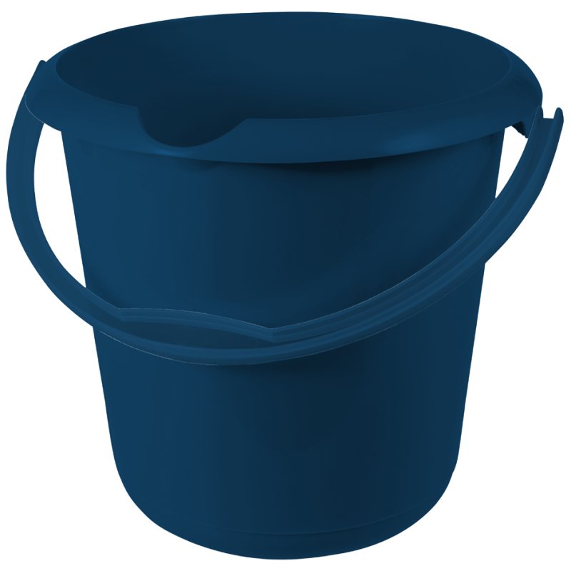 keeeper seau de nettoyage Mika eco, bleu écologique, rond, 10 litres
