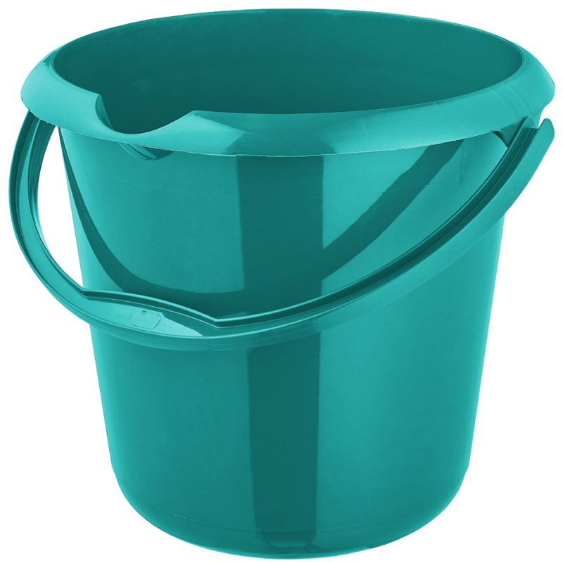 keeeper seau de nettoyage Mika eco, bleu écologique, rond, 10 litres