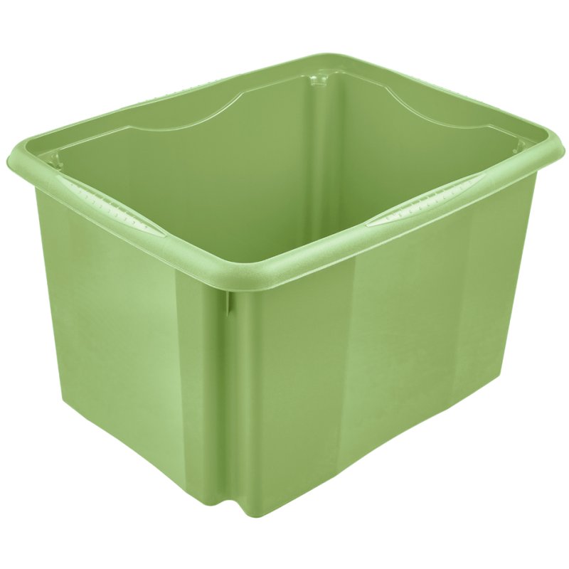 keeeper boîte de rangement Emil Eco, 30 litres, vert herbe