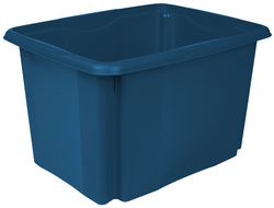 keeeper opbergbox emil eco, 24 liter, blauw, 100% gerecycled kunststof