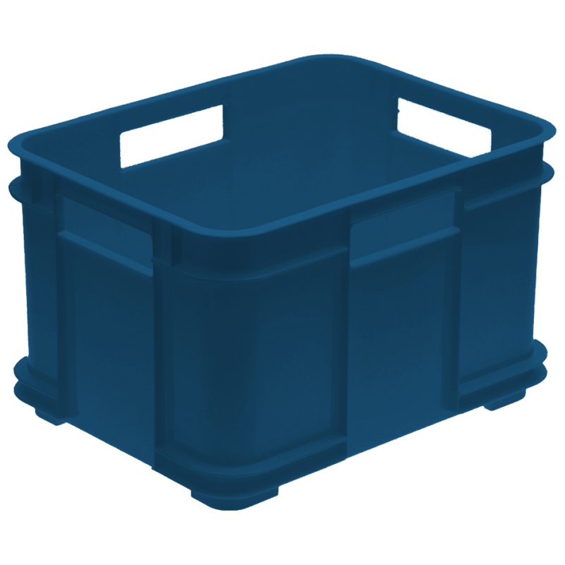 keeeper boîte de rangement Euro-Box M bruno eco, vert herbe, 16 litres, empilable