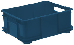 keeeper opbergdoos bruno eco, blauw, 20 liter, 43×35×17,5 cm