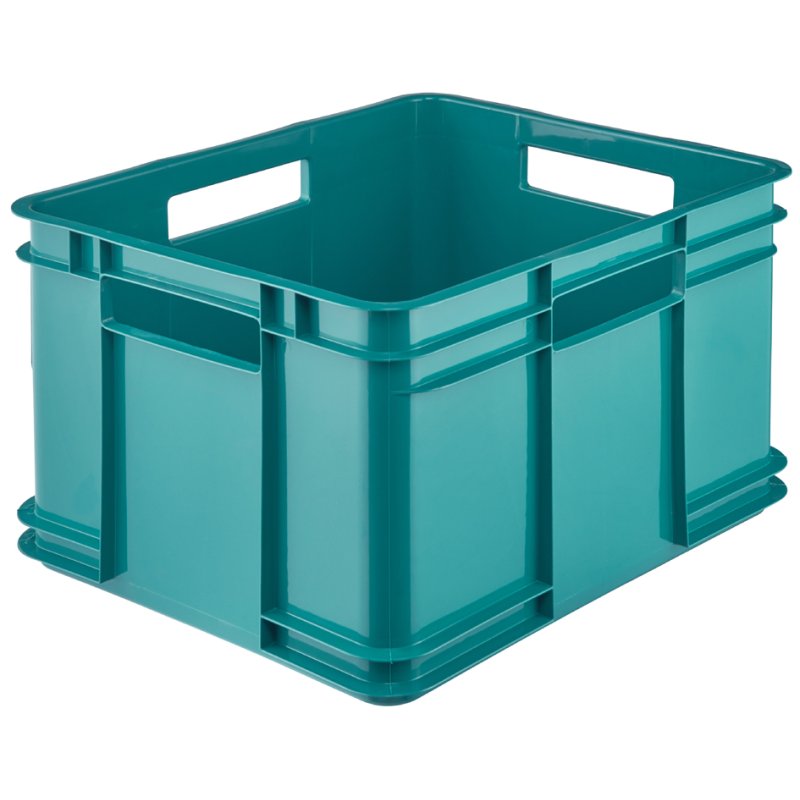 keeeper boîte de rangement Euro-Box XL bruno eco, vert, 28 litres, 43×35×24 cm