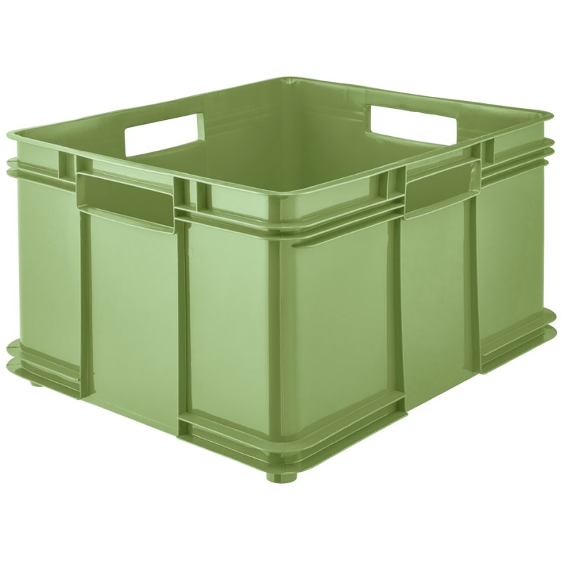 keeeper boîte de rangement Euro-Box XXL bruno eco, vert, 54 litres