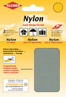 KLEIBER zelfklevende nylon-reparatielappen, zwart, 100×120 mm, 2 stuks