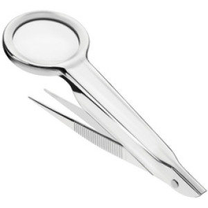 FIRST AID ONLY louppincet, zilver, 4,5x vergroting, inklapbaar