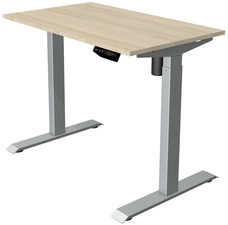 kerkmann zit-sta-bureau Move 1, elektrisch verstelbaar, wit, 100×60 cm
