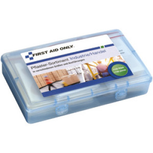 FIRST AID ONLY EHBO-verbanddoos industrie en handel, hersluitbaar, 100 pleisters