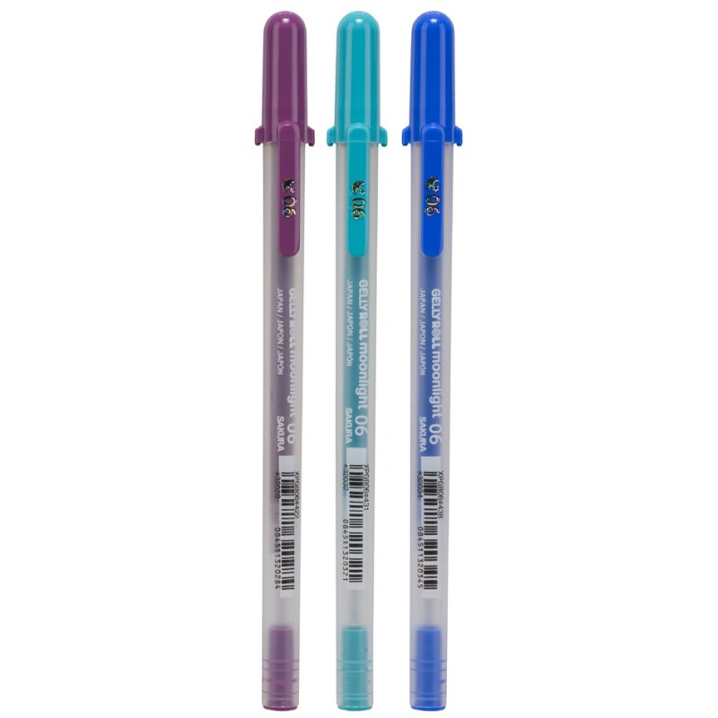 SAKURA Gel-Tintenrol Gelly Roll Moonlight 06, 0.35 mm, 3 pieces