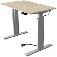 kerkmann zit-sta-bureau Move 3 tube, elektrisch verstelbaar 72-120 cm, wit
