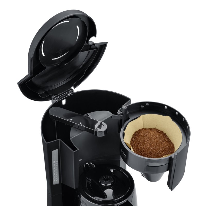 SEVERIN cafetière KA 9306, noir, carafe isotherme, 8 tasses