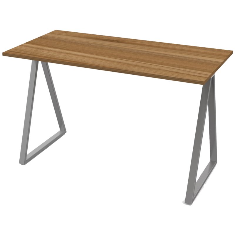 PAPERFLOW easyHome LV9 desk, white/beech, 111×60×74 cm