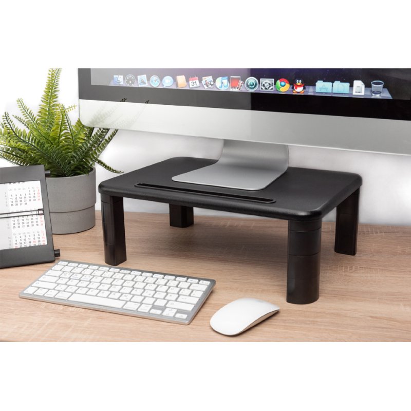 DIGITUS support moniteur, noir, réglable, max 10 kg
