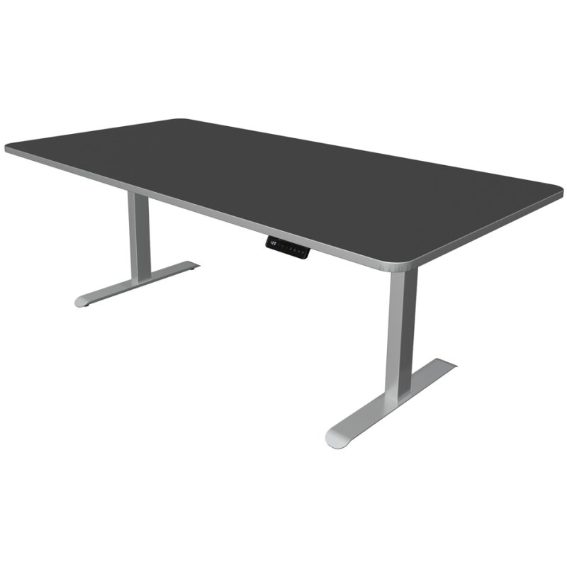 Kerkmann bureau assis-debout Move 3 Premium, réglage électrique, blanc, 180×80 cm