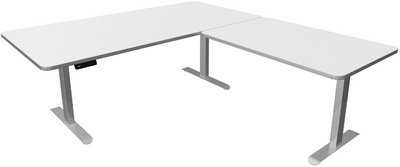 kerkmann zit-sta bureau Move 3 Premium, elektrisch verstelbaar, antraciet, 160×80 cm