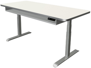 kerkmann zit-sta bureau Move 4 Premium, elektrisch verstelbaar, antraciet, 160×80 cm