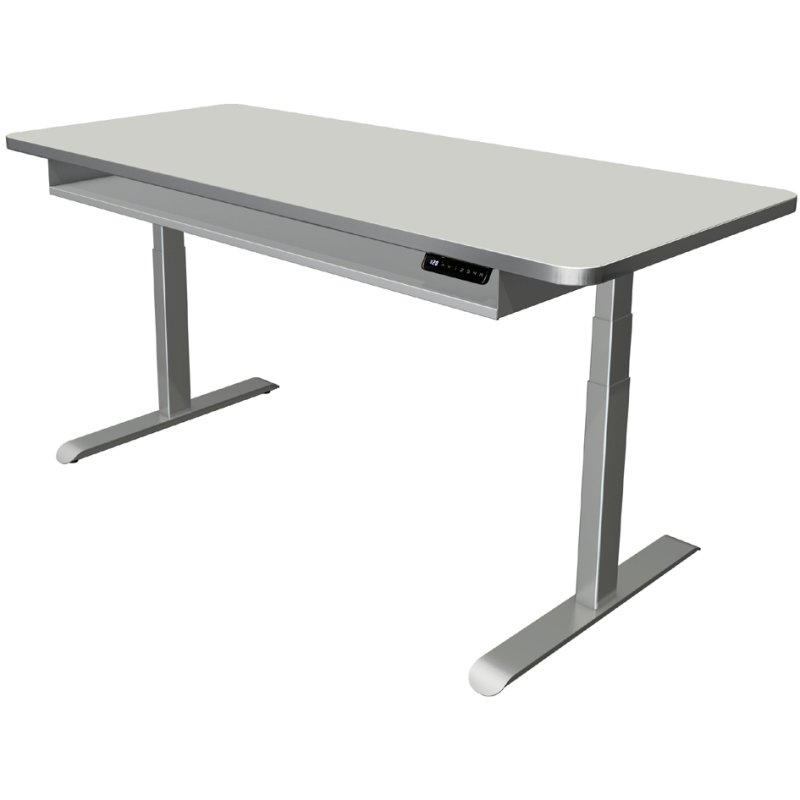 kerkmann bureau assis-debout Move 4 Premium, réglage électrique, blanc, 160×80 cm