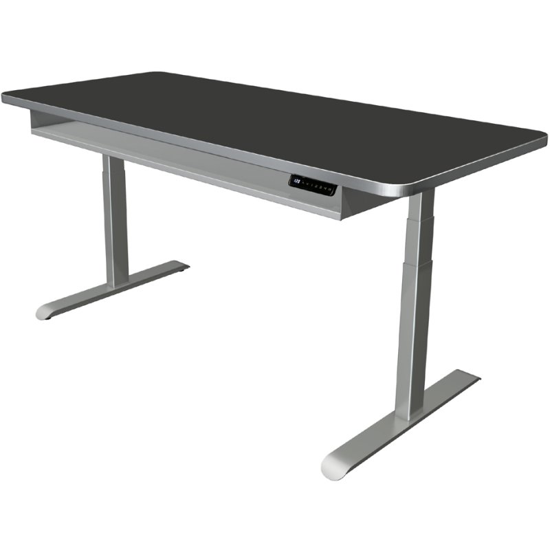 kerkmann bureau assis-debout Move 4 Premium, réglage électrique, blanc, 160×80 cm