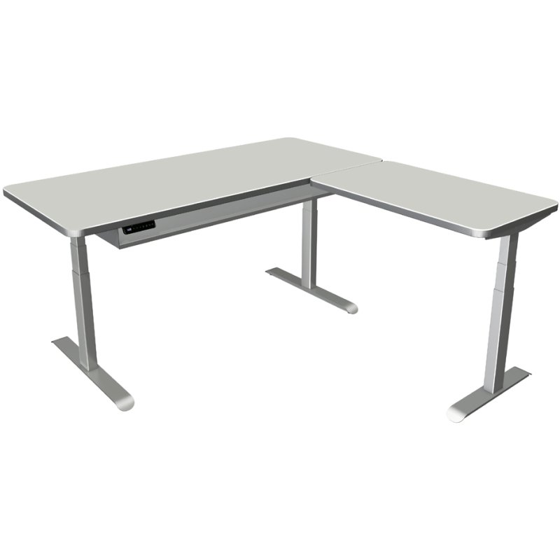 kerkmann bureau assis-debout Move 4 Premium, réglage électrique, anthracite, 180×80 cm