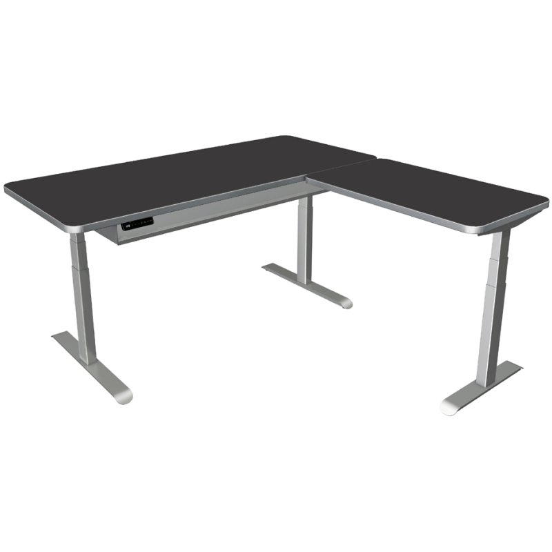 kerkmann bureau assis-debout Move 4 Premium, réglage électrique, anthracite, 180×80 cm