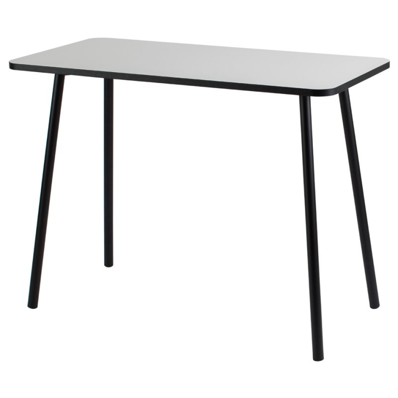 PAPERFLOW Bureau HOPM2, noir/blanc, 1140×600×750 mm