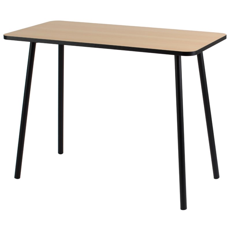 PAPERFLOW Bureau HOPM2, noir/blanc, 1140×600×750 mm