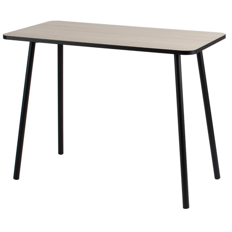 PAPERFLOW Bureau HOPM2, noir/blanc, 1140×600×750 mm