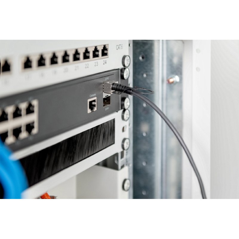 DIGITUS Câble DAC SFP+ 10G, 0,5 m, AWG30