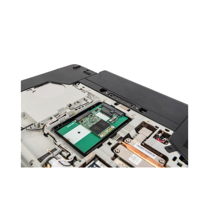 DIGITUS 2,5" SATA adapter M.2 en mSATA SSD, SATA III 6 Gbit/s, aluminiumbehuizing
