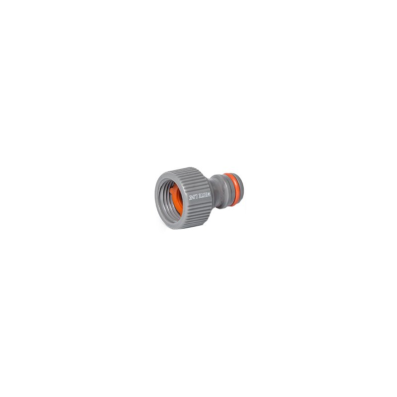 Bradas raccord de robinet WHITE LINE, filetage interne 3/4", gris