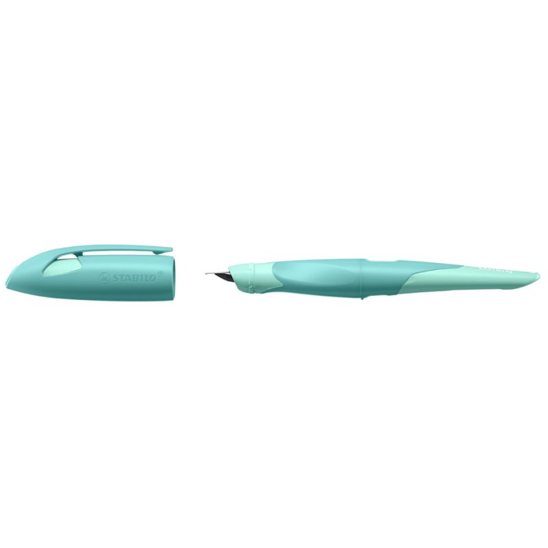 STABILO stylo-plume EASYbirdy L édition pastel, rose/abricot, gaucher, plume A