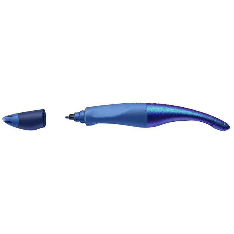 STABILO stylo-roller EASYoriginal Holograph Edition, bleu, 0,5 mm
