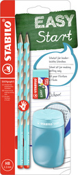 STABILO schoolset EASYgraph S, rechtshandigen, blauw, HB 2,2 mm