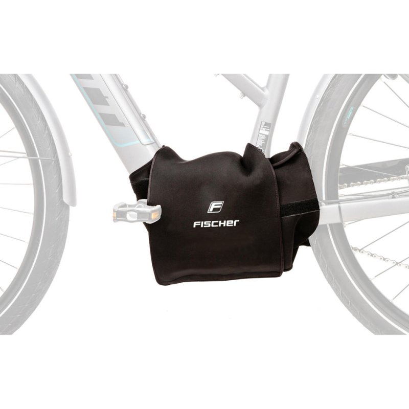FISCHER e-bike motor cover, hook-and-loop fastening, dust and weather resistant