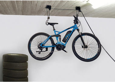 FISCHER fietslift PROFIPLUS, draagkracht 57 kg, zwart