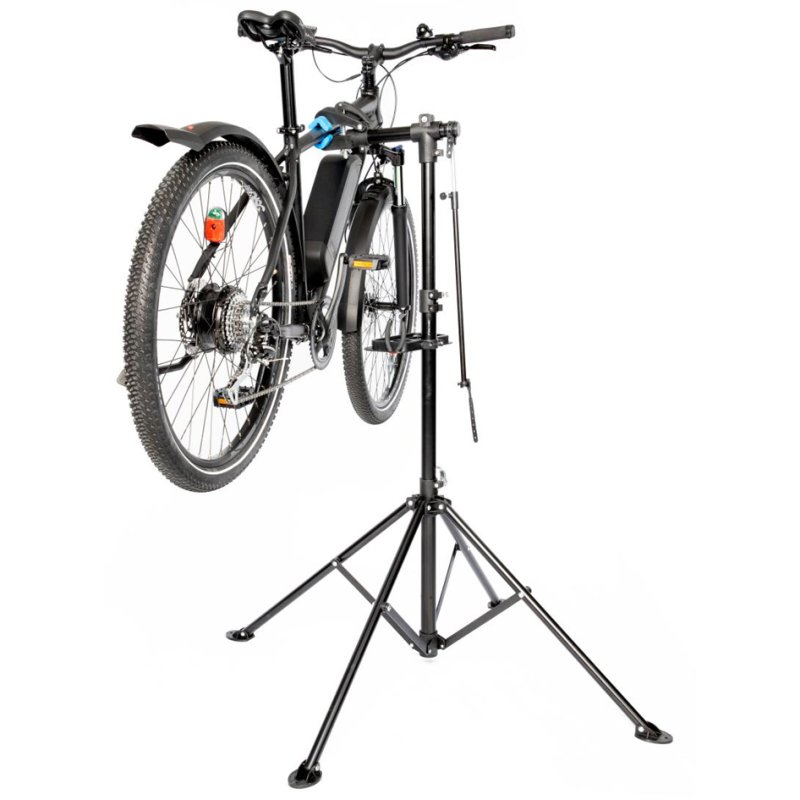 FISCHER Bicycle Repair Stand, Adjustable Working Height, Foldable
