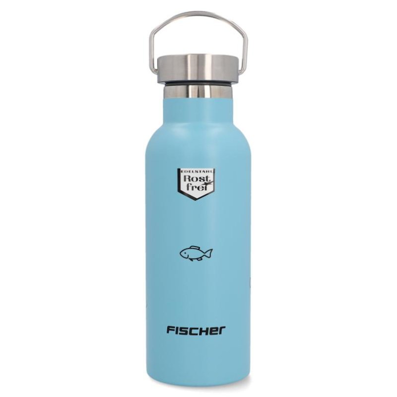 FISCHER gourde de vélo pour garçons, bleu, 0,5 litre