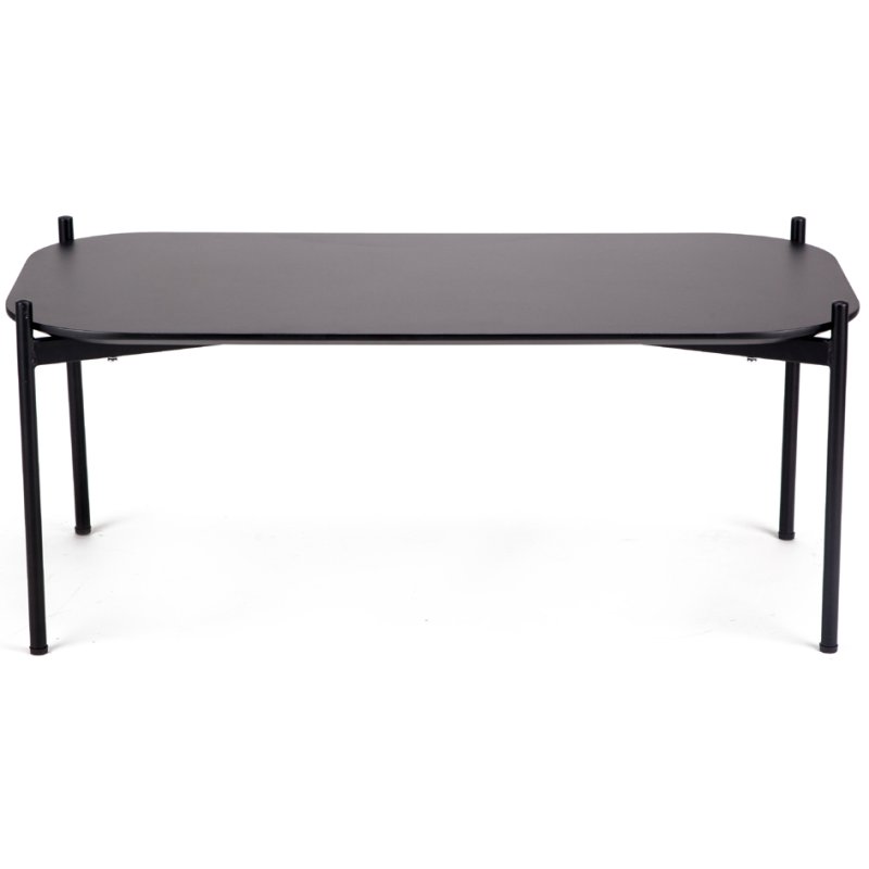PAPERFLOW Table d'appoint Meet, 1000×500 mm, blanc, plateau MDF
