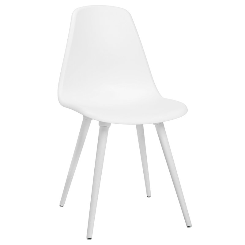 Topstar bezoekersstoel T 2020, wit, 4-poten, 2 stuks