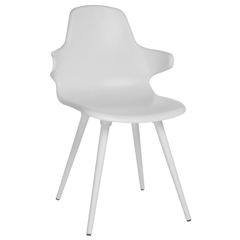 Topstar bezoekerstoel T 2020, zwart, met armleuningen, 2 stuks
