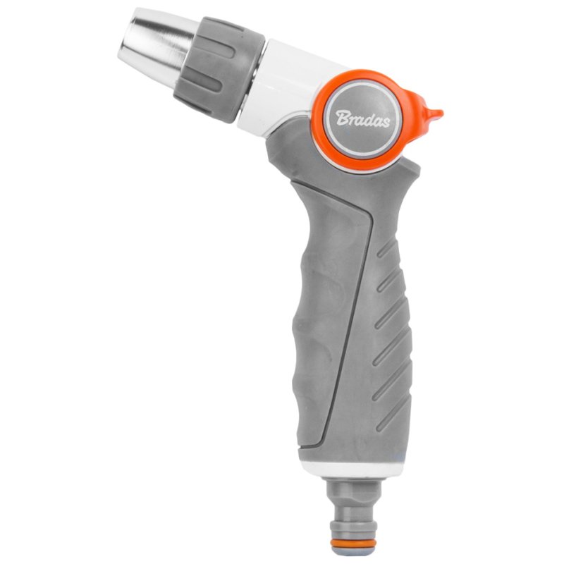 Bradas spray gun SMOOTH CONTROL, 3 spray functions, grey/white/orange