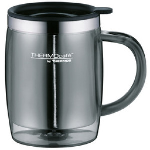 THERMOS isoleerkan Desktop Mug TC, 0,35 liter, grijs